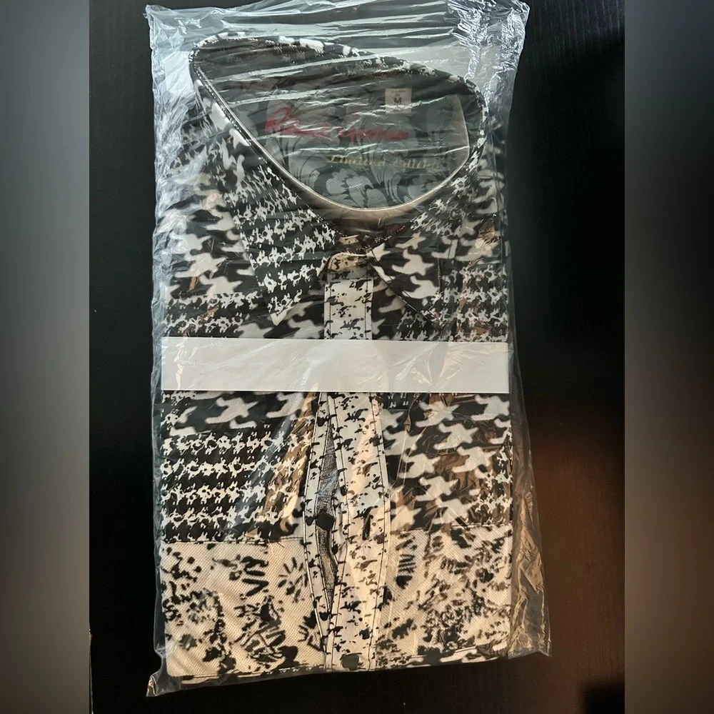 Robert Graham *LIMITED EDITION* Button Down - Black and White - Medium 79/783 - Picture 12 of 12
